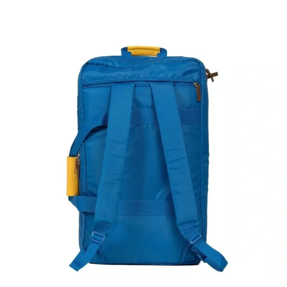 Love Taza Target 2 in 1 Blue Carry on Duffel Bag Backpack